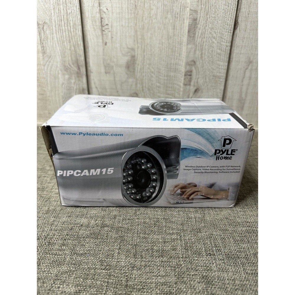 Pyle Wireless Home Security Surveillance Weatherproof Camera with Night Vision